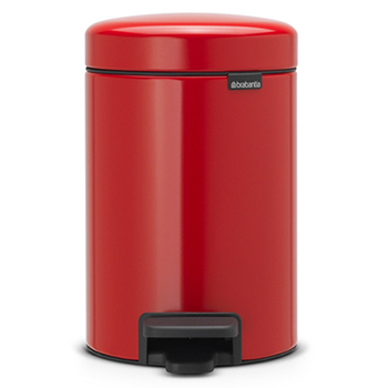 Ведро для мусора BRABANTIA NewIcon 112140 3 л, пламенно-красный