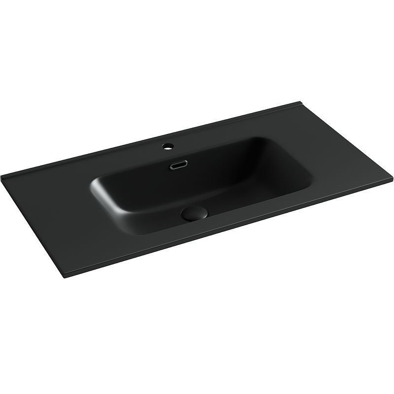 Раковина CERAMICANOVA Element 90 черный матовый