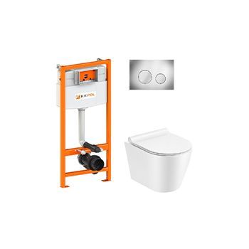 Комплект KK-POL Premium + Teja с сиденьем с микролифтом, клавиша M11