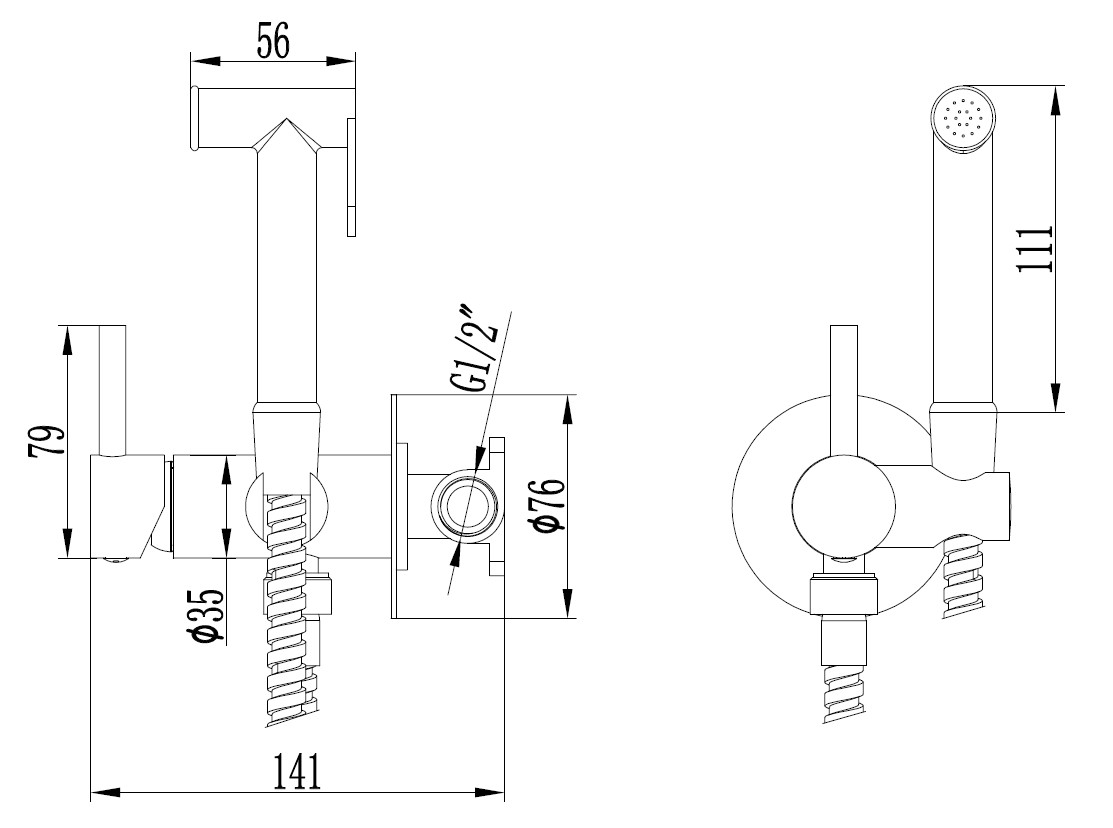 Гигиенический комплект INVENA BP-00-B01-L