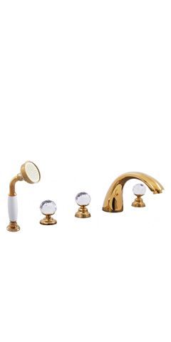 Смеситель на борт ванны RAV SLEZAK Brilliance 169.5 PZ