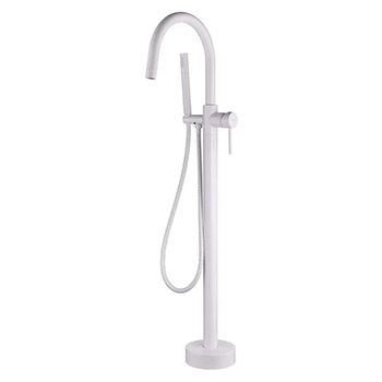 Смеситель для ванны BOHEME Uno 469-MW White Matt