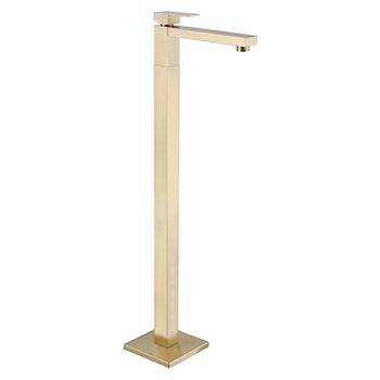 Смеситель для раковины ABBER Daheim AF8241G золото матовое