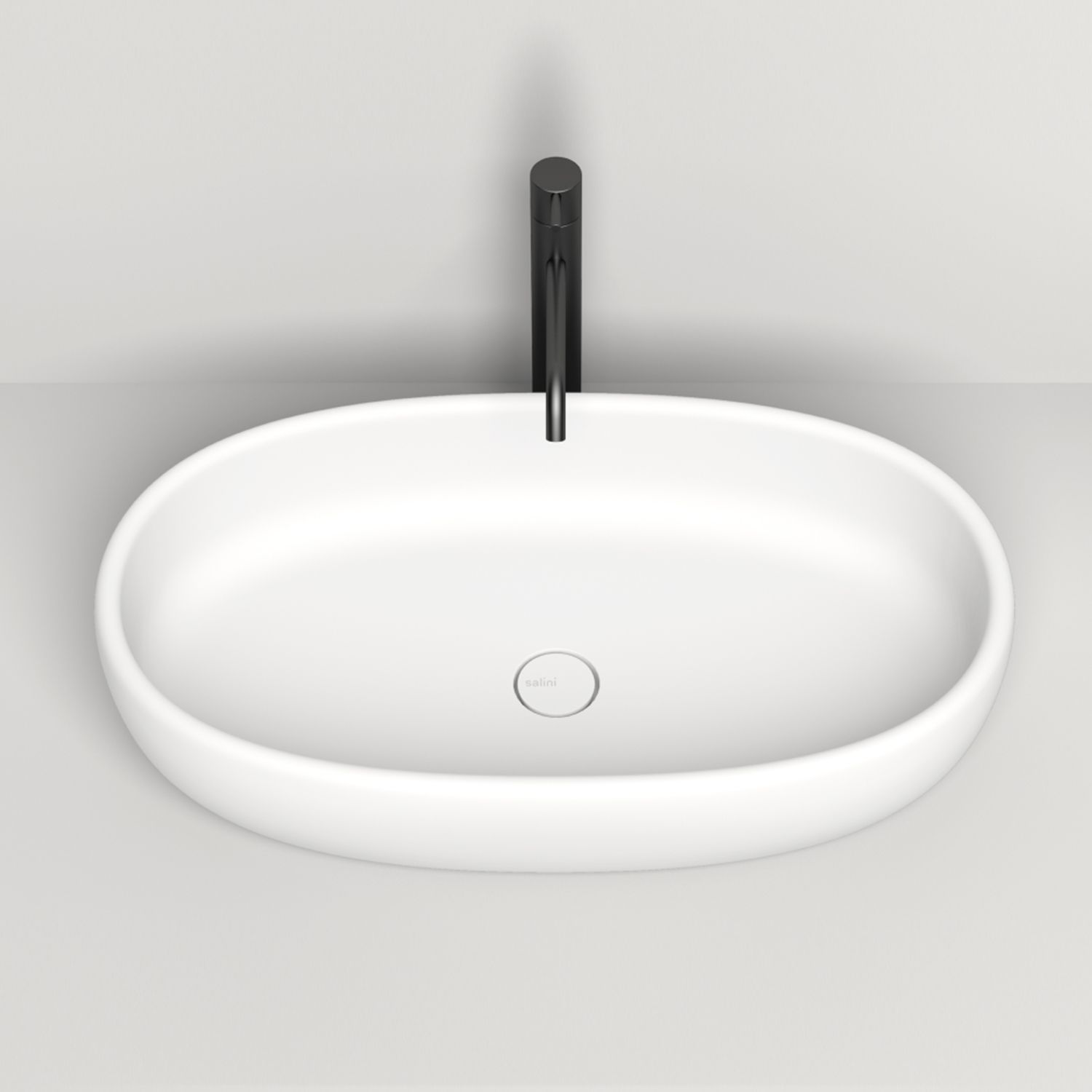 Раковина SALINI Luce S-Stone 69 матовая
