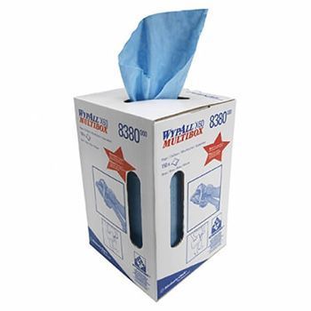 Протирочные салфетки KIMBERLY-CLARK WypAll Х60 Multibox System, 1 рулон, синие