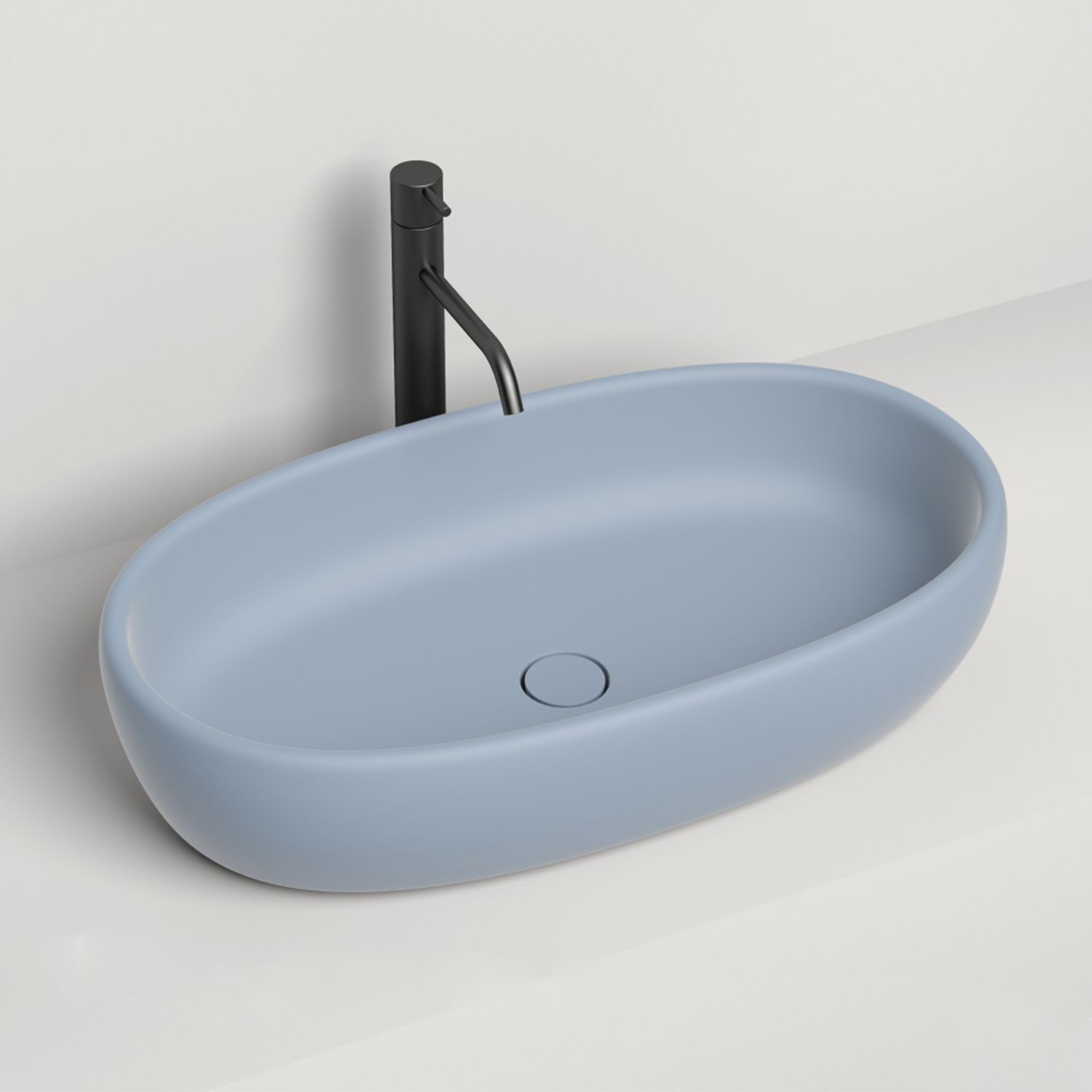 Раковина SALINI Luce S-Stone 69 матовая