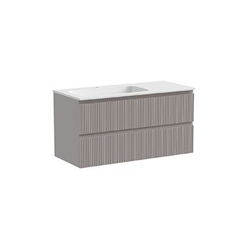 Тумба с раковиной SANCOS Snob T 100 L Doha Soft