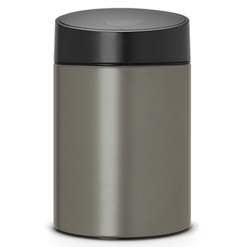 Ведро для мусора BRABANTIA Slide Bin 5 л, платиновый