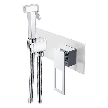 Гигиенический комплект BOHEME Q 147-WCR White/Chrome