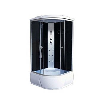 Душевая кабина AQUAPULSE 3103B grey black 100×100×220