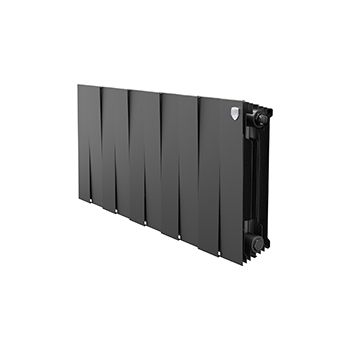 Радиатор ROYAL THERMO PianoForte 300 10С 80/38 БП черный матовый