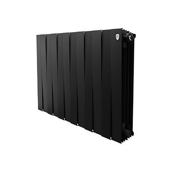 Радиатор ROYAL THERMO PianoForte 500 12С 96/60 БП черный матовый