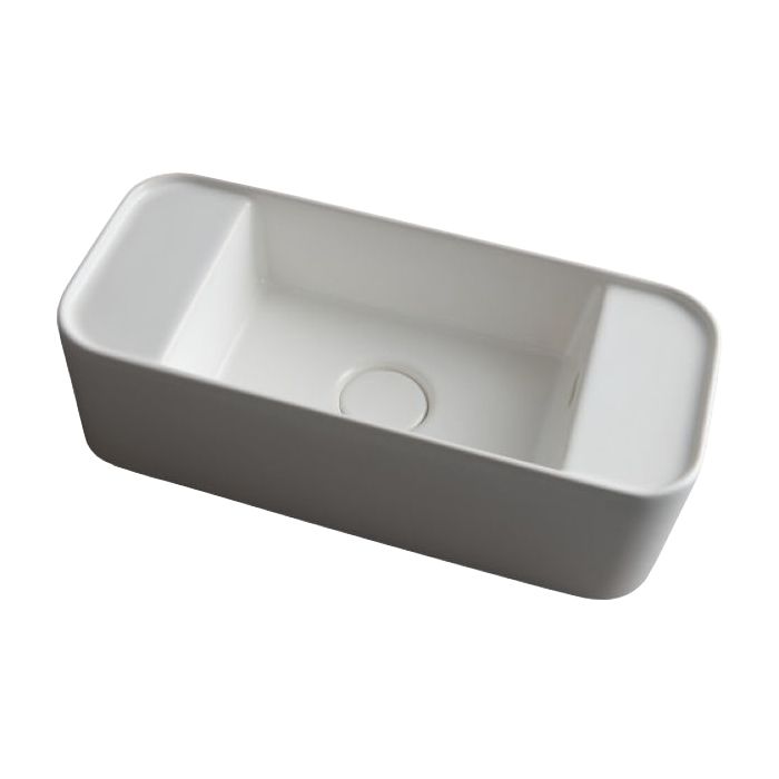Раковина WHITE CERAMIC Geo Mini 50 без отверстия