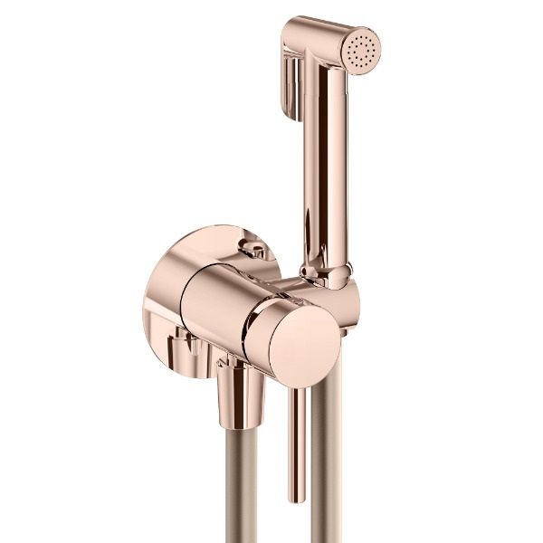 Гигиенический комплект PLUMBERIA Ixo XO2000RG золото розовое