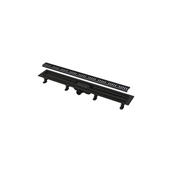 Дренажный канал ALCAPLAST APZ10BLACK-950M с решеткой