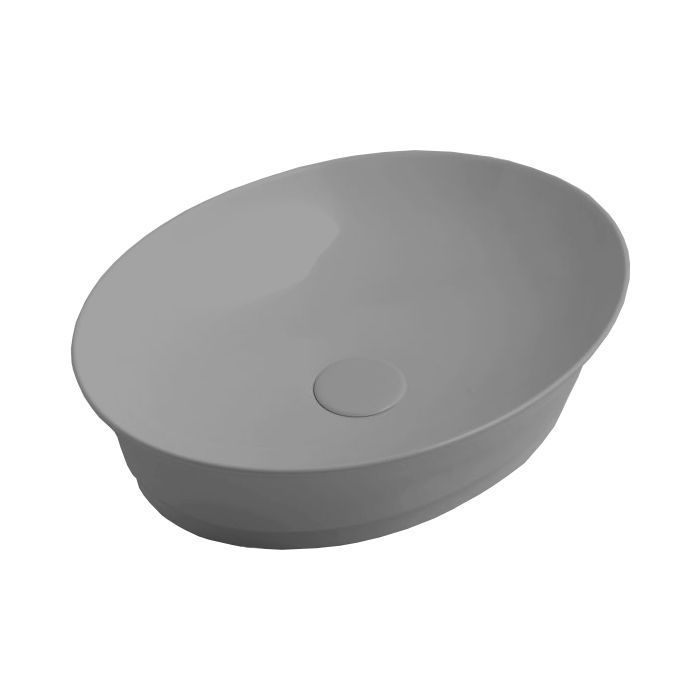 Раковина WHITE CERAMIC Idea 50 серый матовый