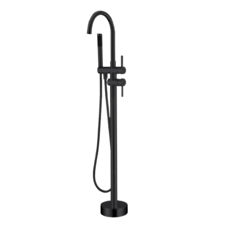 Смеситель для ванны WEBERT Rimini RI851101560 черный матовый