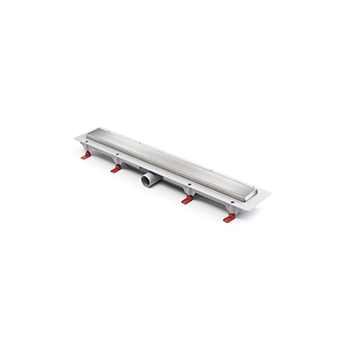 Дренажный канал MCH Klasik/Floor CH 850 KN с решеткой, бок. сливом и нерж. рамкой, D40