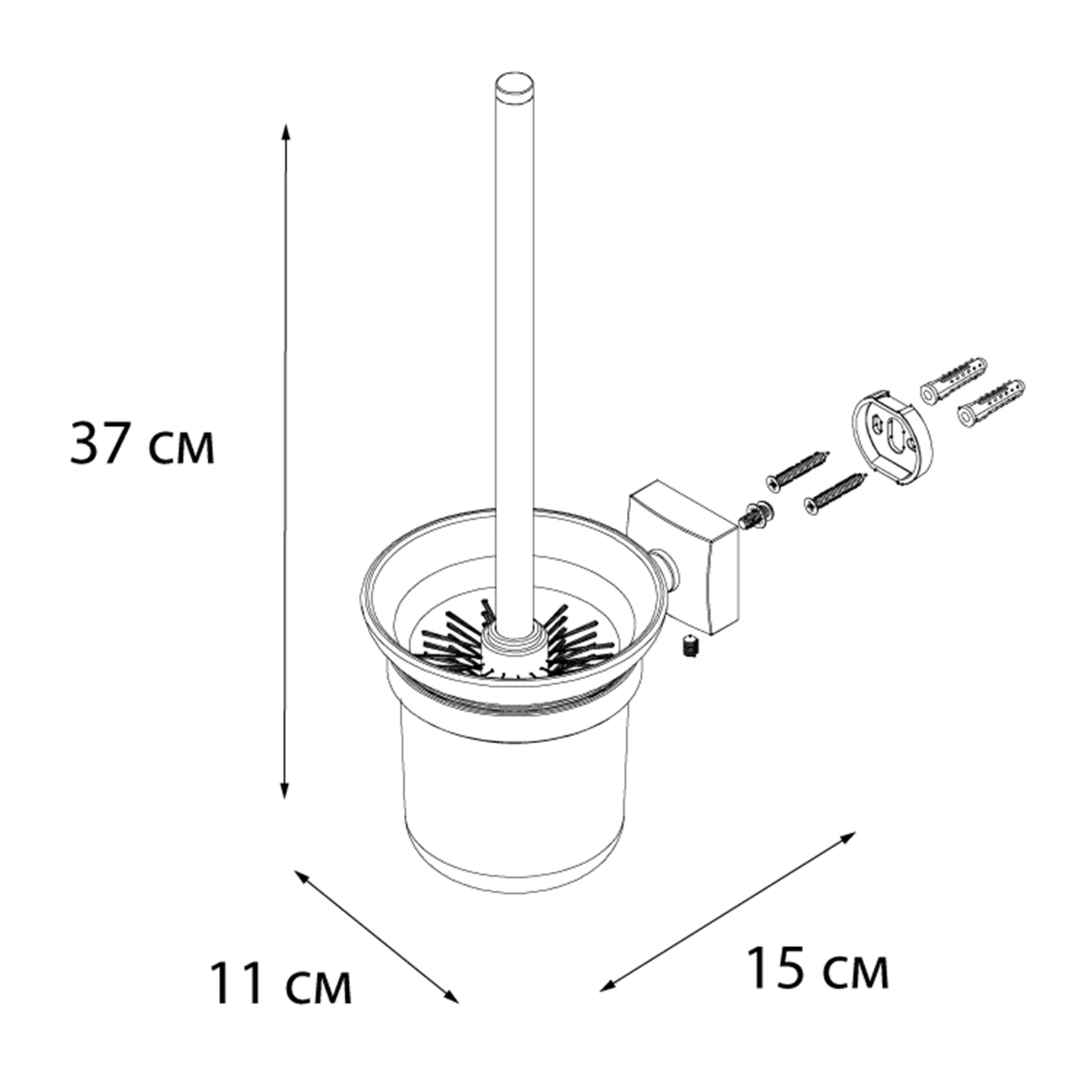 Ерш FIXSEN Kvadro FX-61313