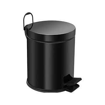 Ведро BERGES Wasserhaus 123002 с микролифтом, черный