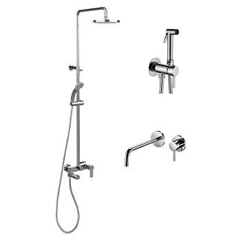 Душевой комплект PAFFONI Light KITZCOL632CR006