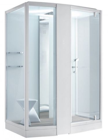 Душевая кабина ORANS SR-89102 S WHITE LS 150×100×220