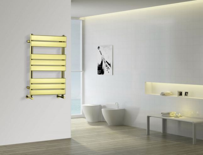 Полотенцесушитель BOHEME Venturo Gold 8 перекладин 50/83 Gold