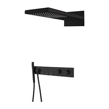 Душевой комплект BOHEME Zodiac 133-B Black