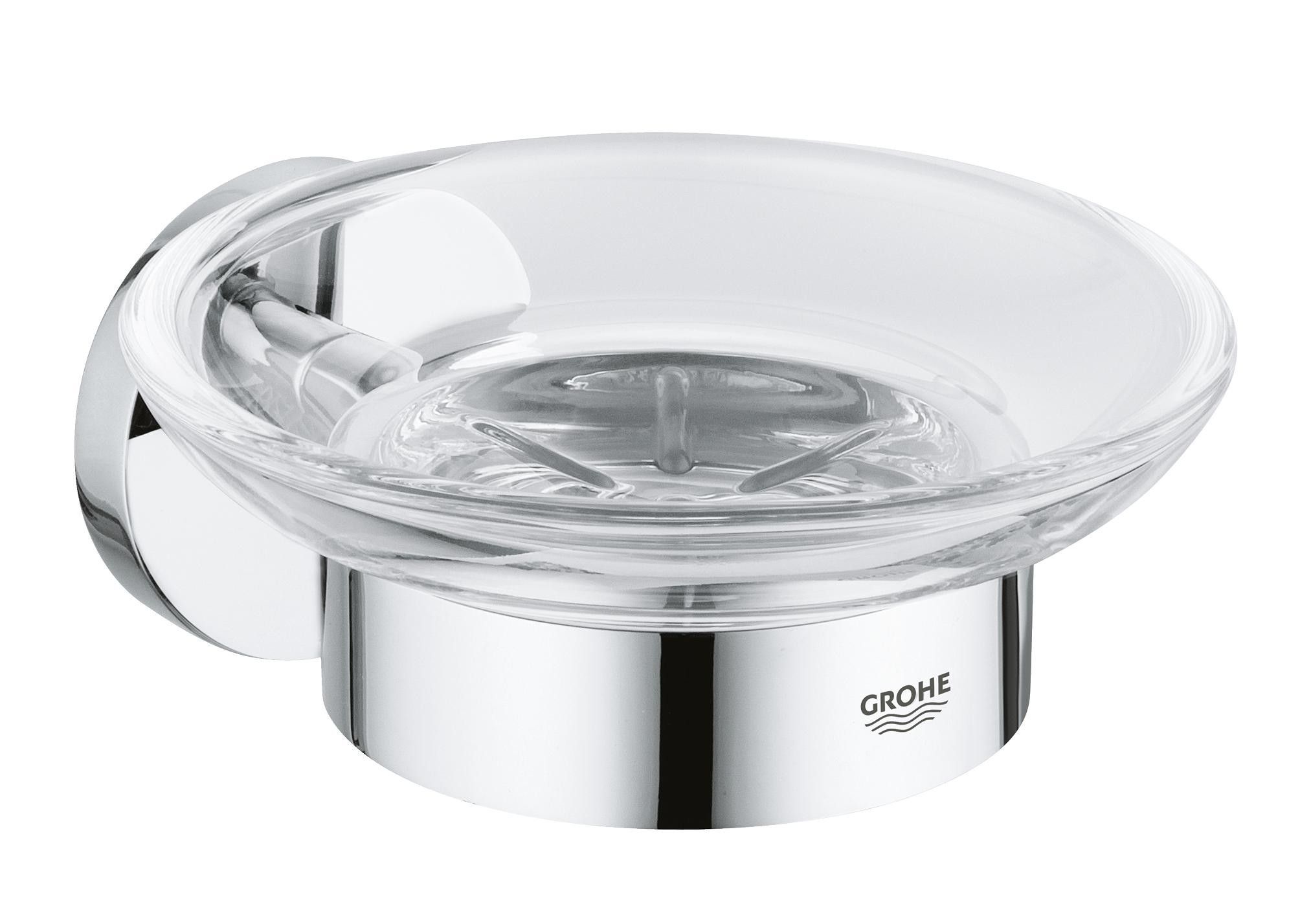 Мыльница GROHE Essentials 40444001 с держателем